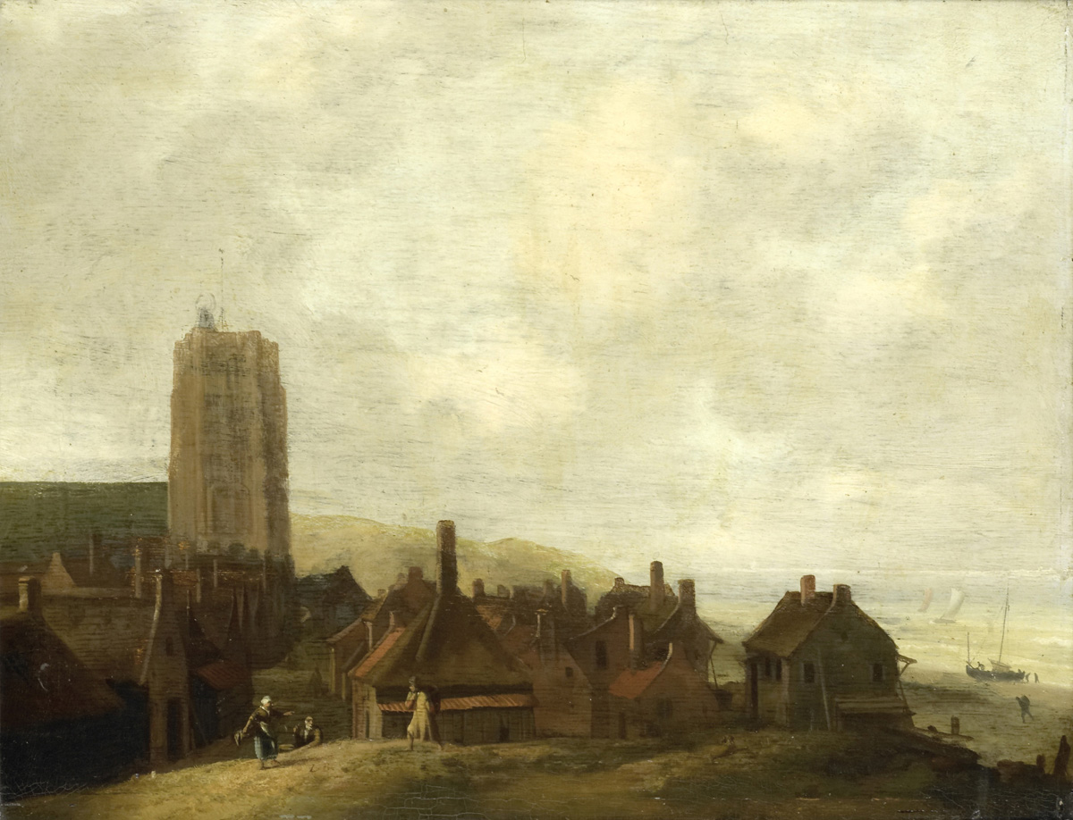 view of egmond on sea